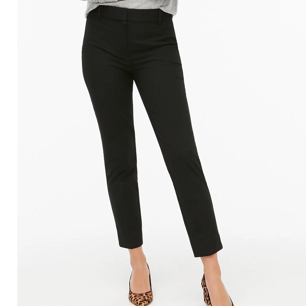 J.Crew Minnie Pants 4P Black